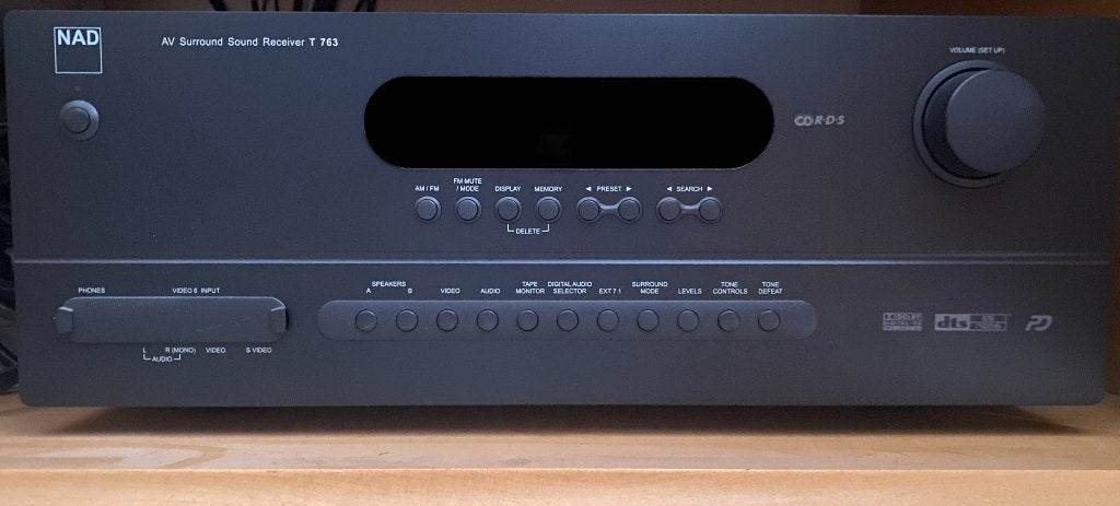 NAD T 763 – Amplificateur Home Cinéma A/V Surround, Ophalen, Zo goed als nieuw