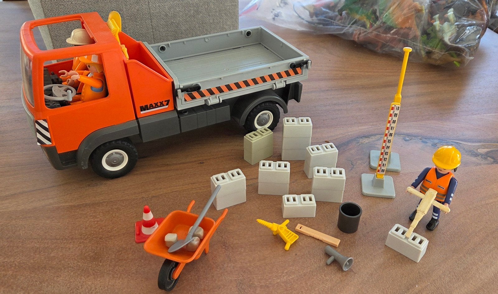Playmobil bouw vrachtwagen, Enfants & Bébés, Enlèvement