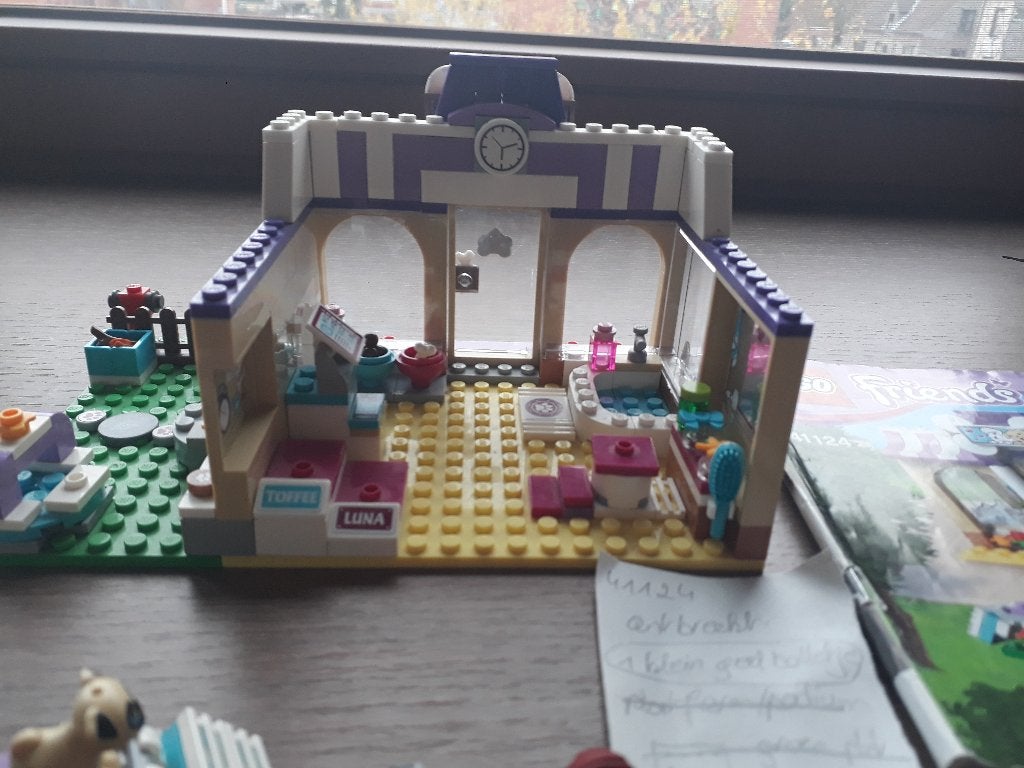 Lego Friends 41124 – puppy dagverblijf, Lego, Friends, Ophalen of Verzenden, Zo goed als nieuw