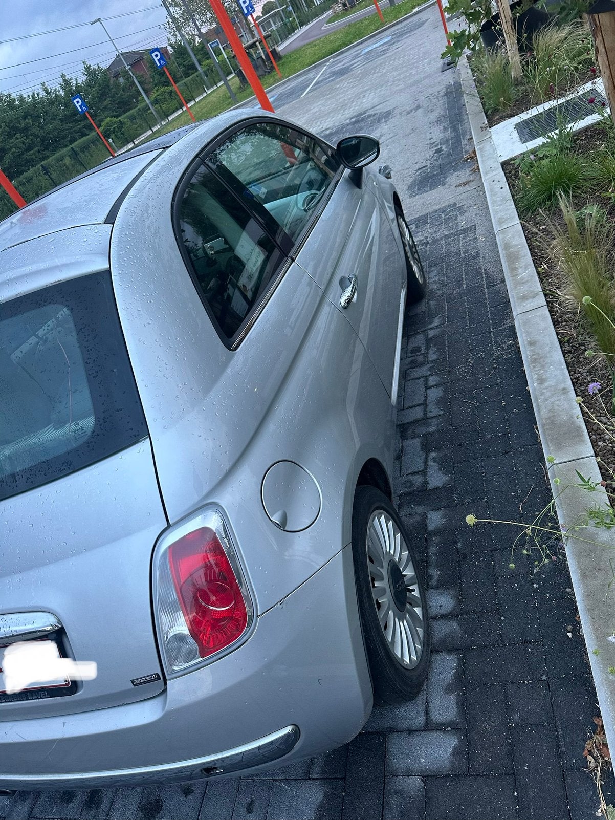 Fiat 500 automaat benzine open dak airco 4500€, Autos, Achat, Entreprise, Toit ouvrant, Automatique