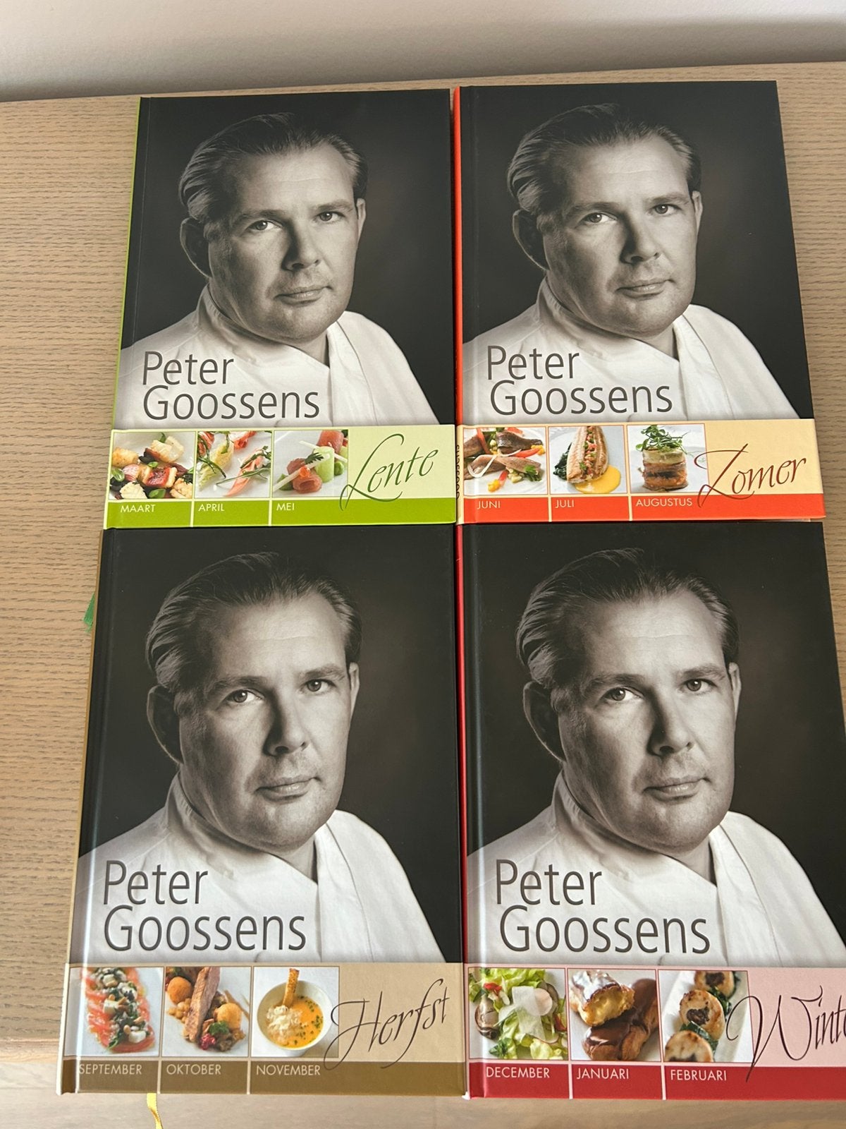 De 4 seizoenen Peter Goossens, Boeken, Ophalen of Verzenden, Zo goed als nieuw