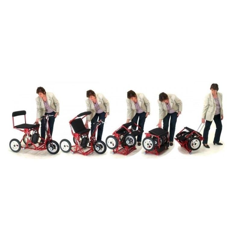 Scooter électrique Pliant R30 DI BLASI, Diversen, Rolstoelen, Ophalen, Inklapbaar, Zo goed als nieuw, Elektrische rolstoel