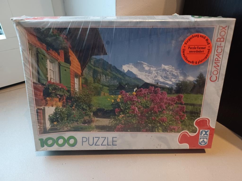 Puzzel, 1000 stukken, nieuw. Nog in verpakking!, Enlèvement