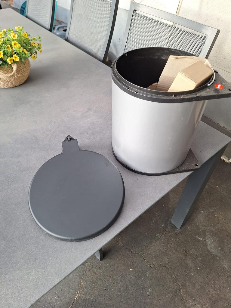 Vuilbakje, Ophalen, Kunststof, Nieuw, Minder dan 50 cm