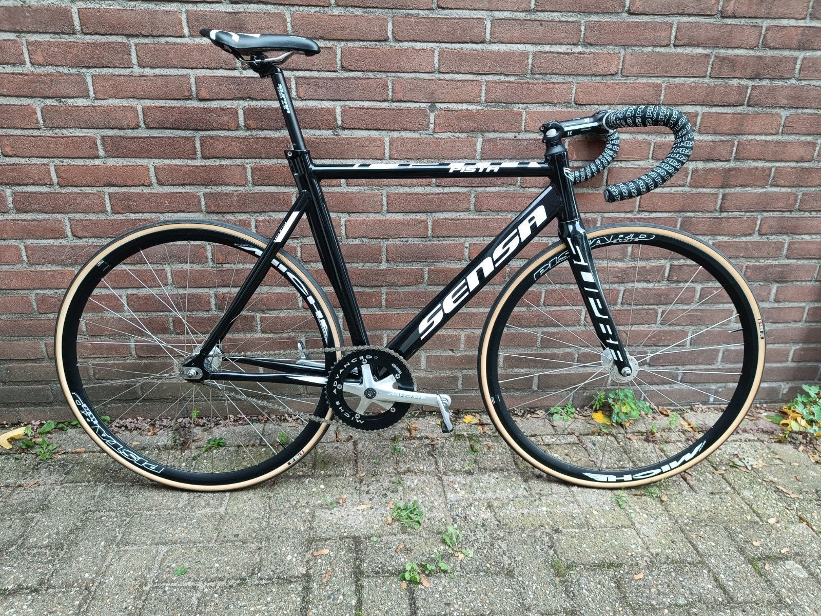 Sensa Pista pistefiets maat 58 Miche ZGAN fixed gear, Enlèvement