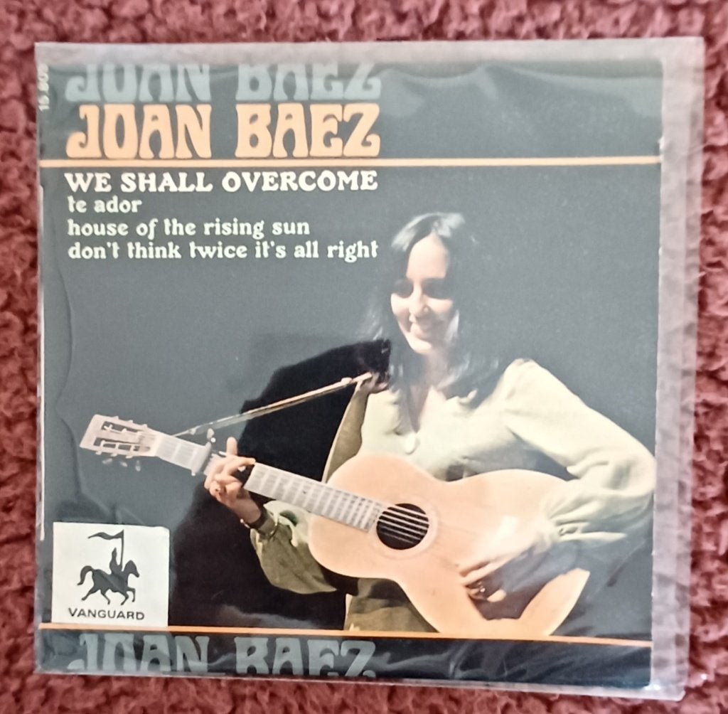 Vinylsingle (EP)// JOAN BAEZ// We shall overcome// 1967, EP, Ophalen of Verzenden, EP