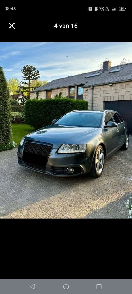 A6 3.0 tdi euro5, Auto's, Automaat, Euro 5, Particulier, Parkeerassistent