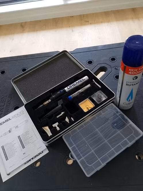Dremel Versatip 2000 snoerloze soldeerbout, Ophalen, Gebruikt