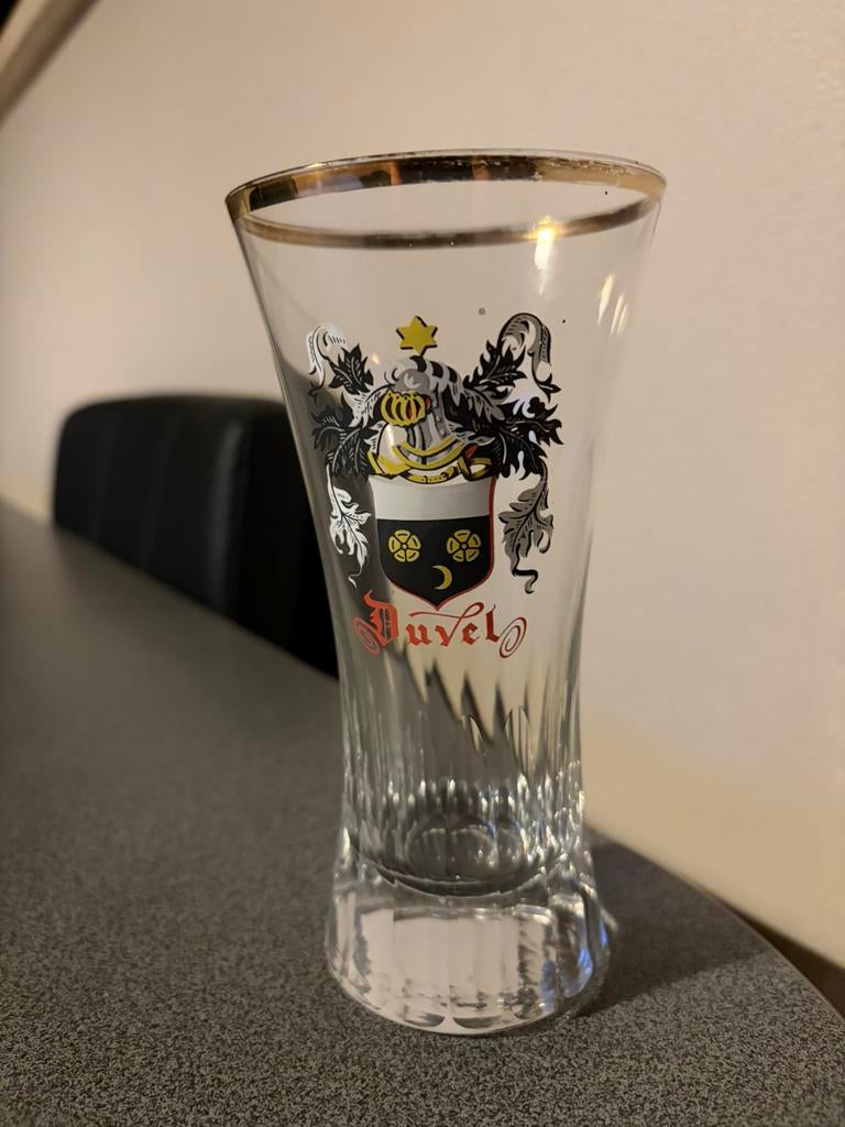 Duvel glas, Verzamelen, Glas en Drinkglazen, Ophalen of Verzenden, Zo goed als nieuw
