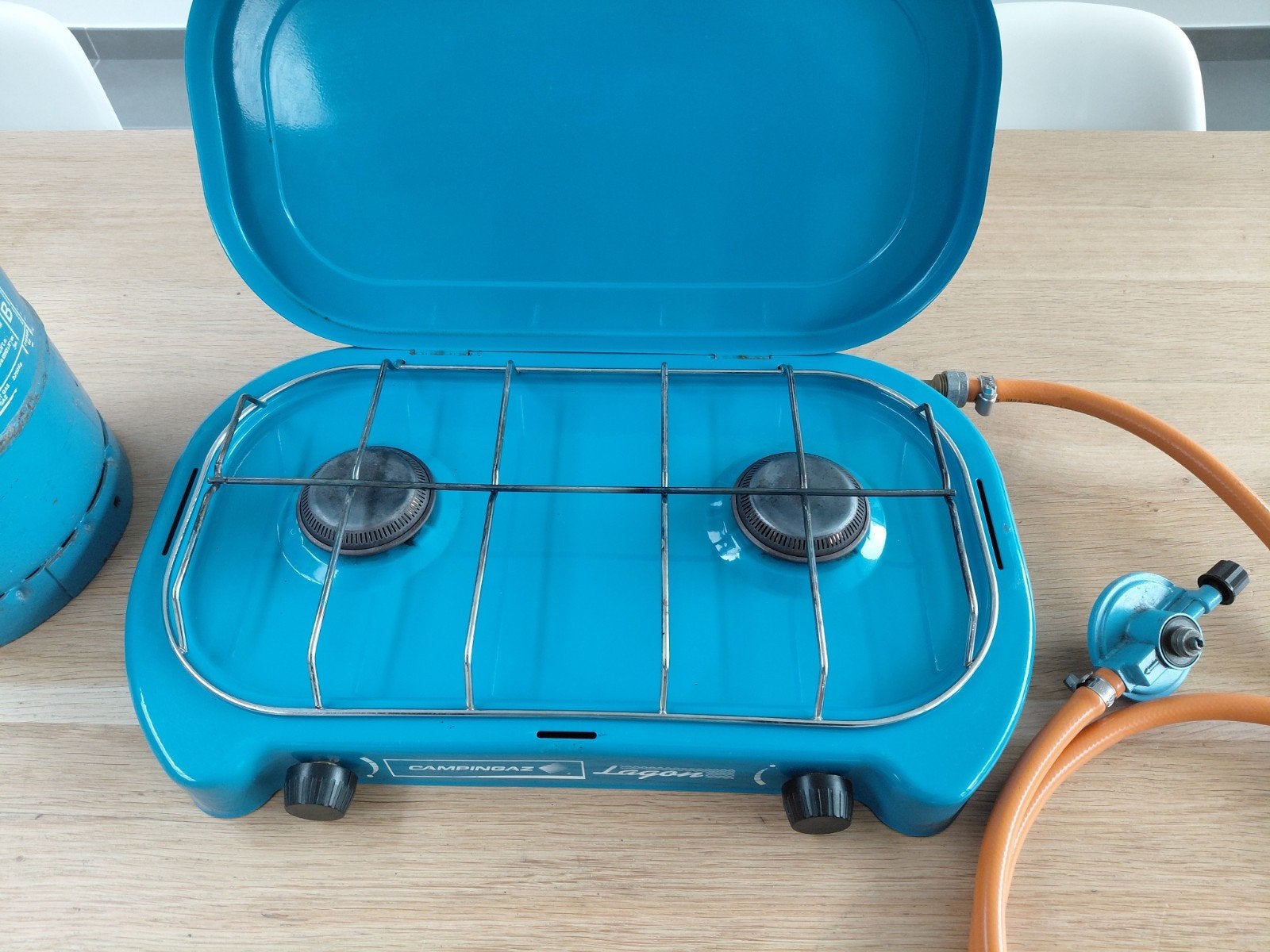 Campinggaz Lagon met Campinggaz gasfles., Caravanes & Camping, Accessoires de camping, Enlèvement