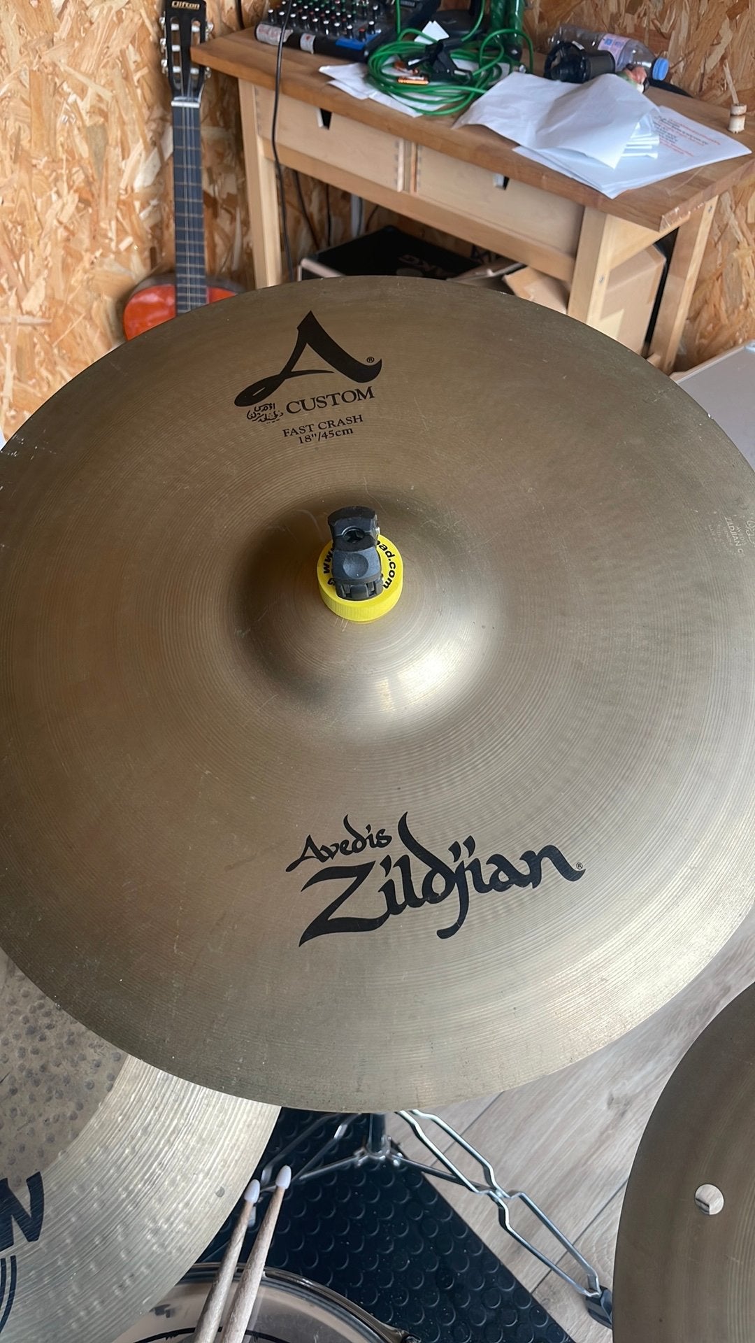 18” A custom fast crash zildjian, Enlèvement, Comme neuf
