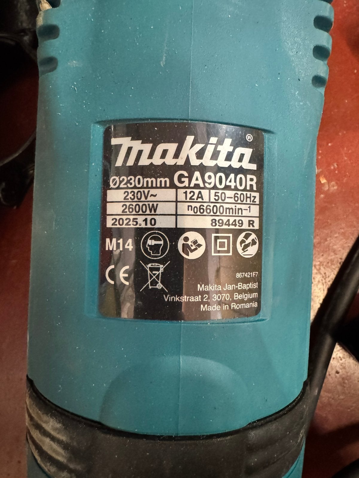 Meule Makita, Bricolage & Construction, Outillage | Meuleuses, Enlèvement, Comme neuf