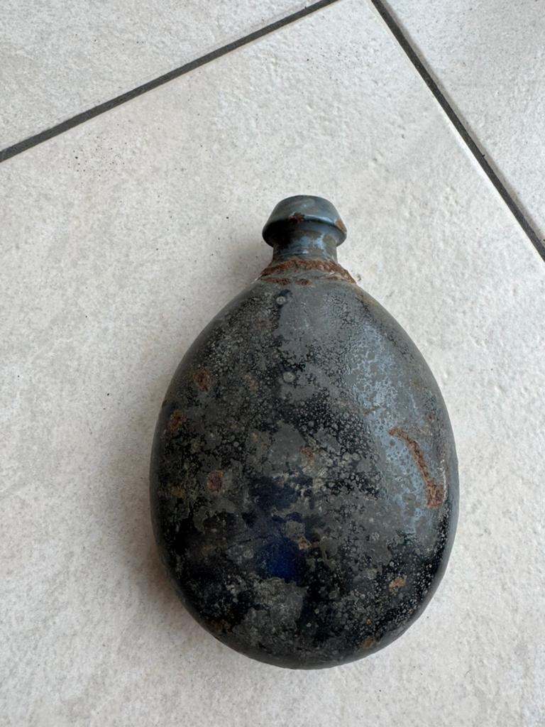 WW1 gourde Allemand Impacté !, Collections, Enlèvement ou Envoi
