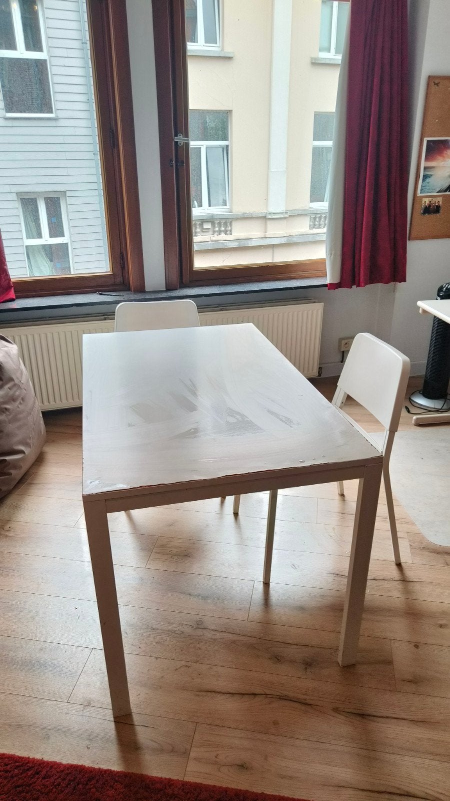 tafel, Huis en Inrichting, Tafelonderdelen, Ophalen, Gebruikt, 100 tot 150 cm, 50 tot 100 cm
