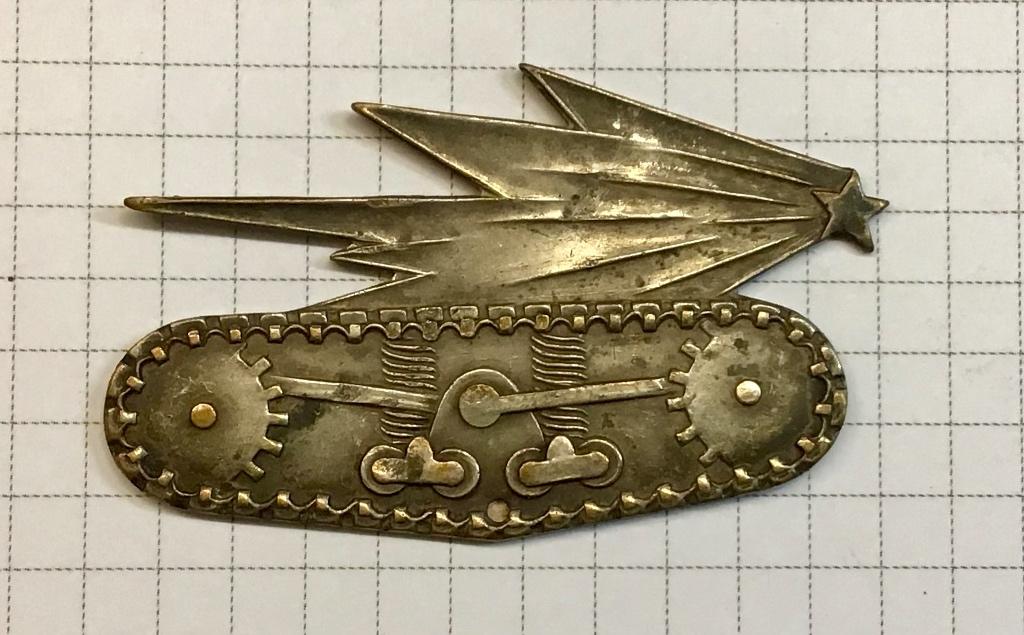 Insigne blindé de ww2, Collections, Enlèvement ou Envoi, Armée de terre