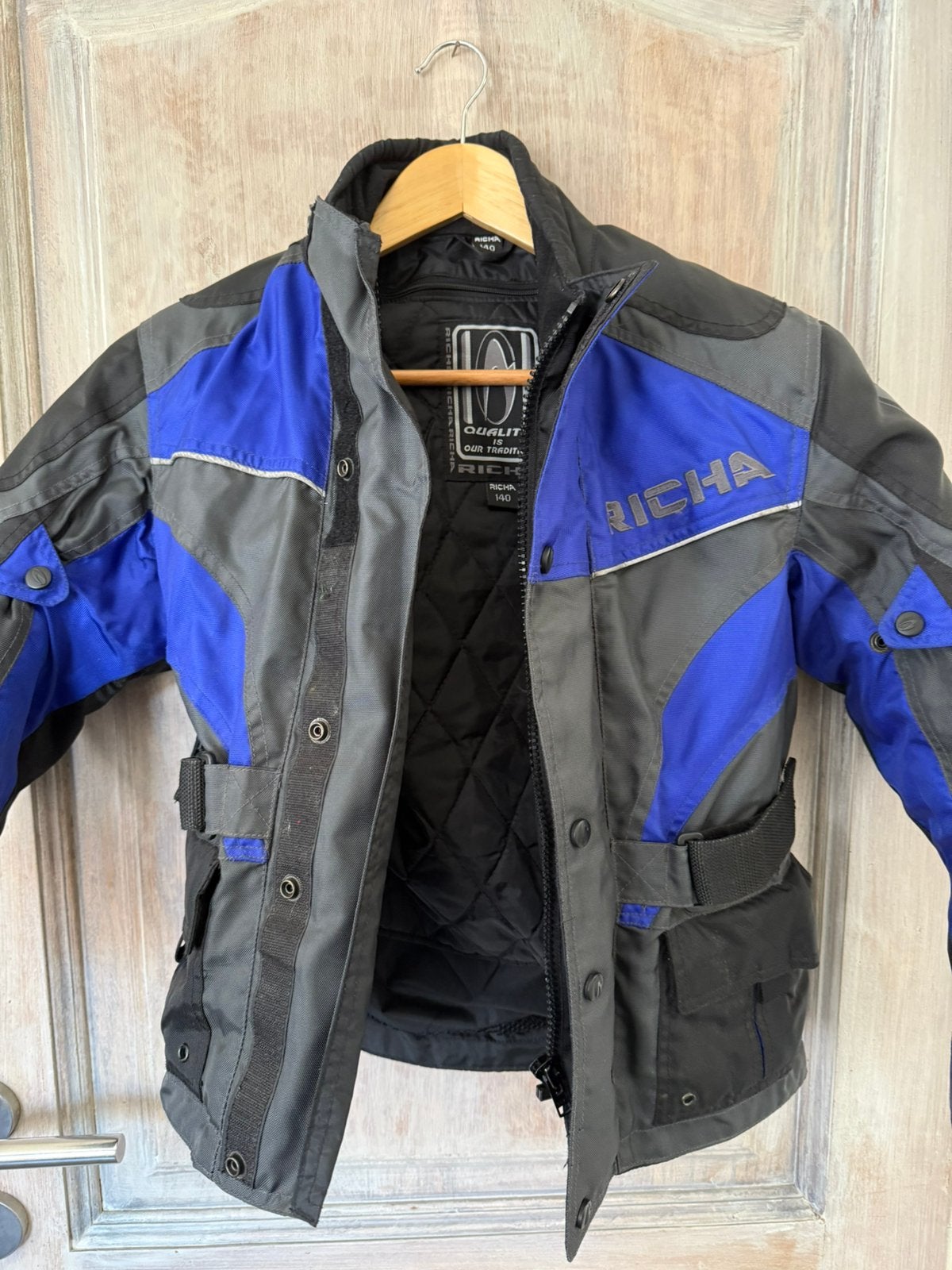 Richa motorjas kind, Motoren, Kleding | Motorkleding, Ophalen, Kinderen