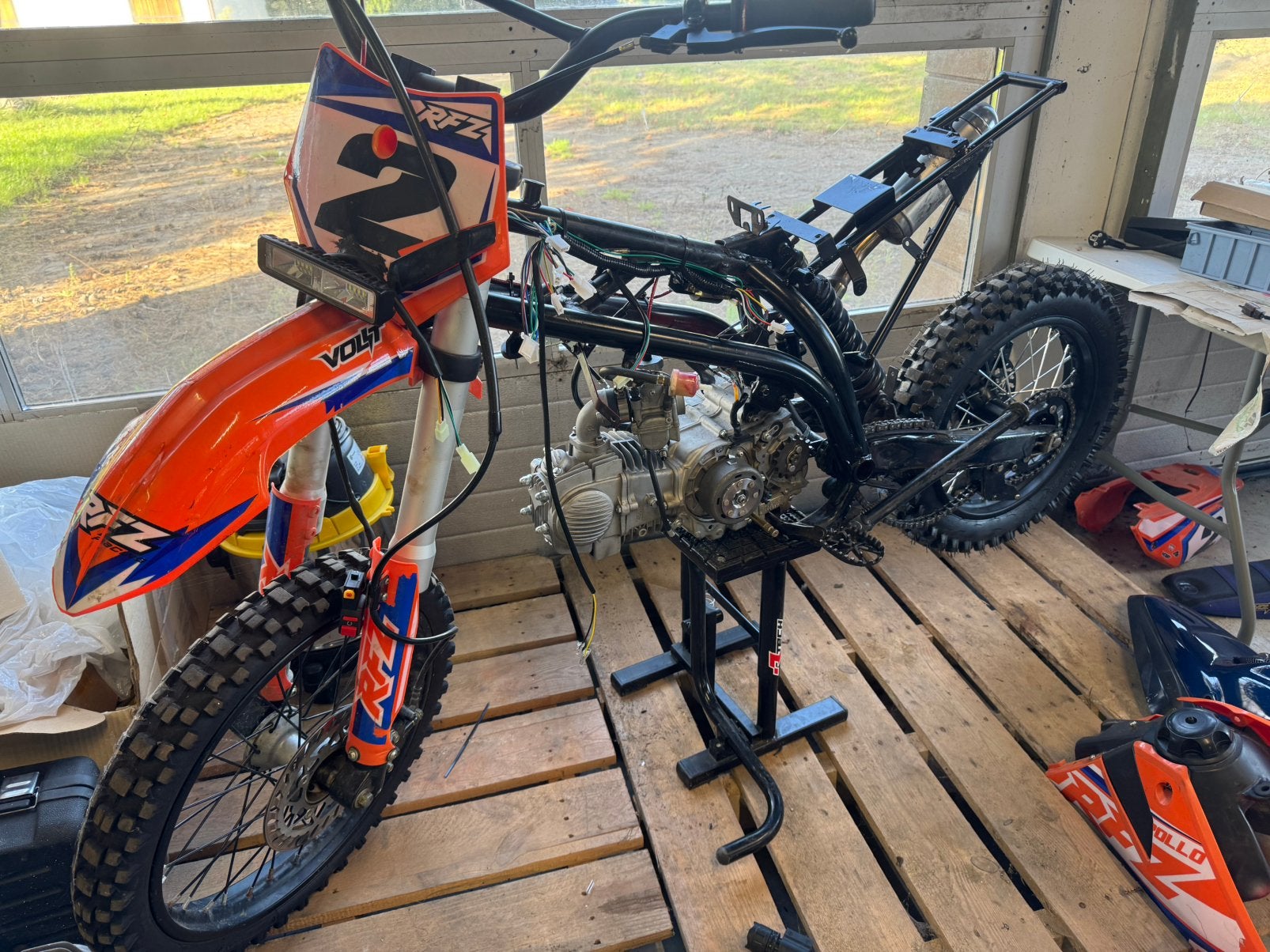 Pit bike 140 cc, Enlèvement, Comme neuf, 140 cm³