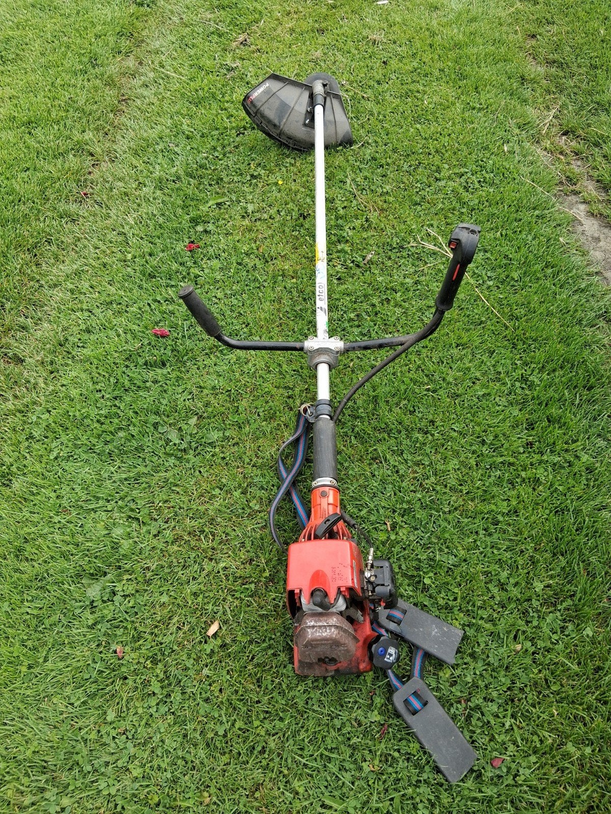 Bosmaaier, Ophalen, Benzine, Gebruikt, Powerplus garden