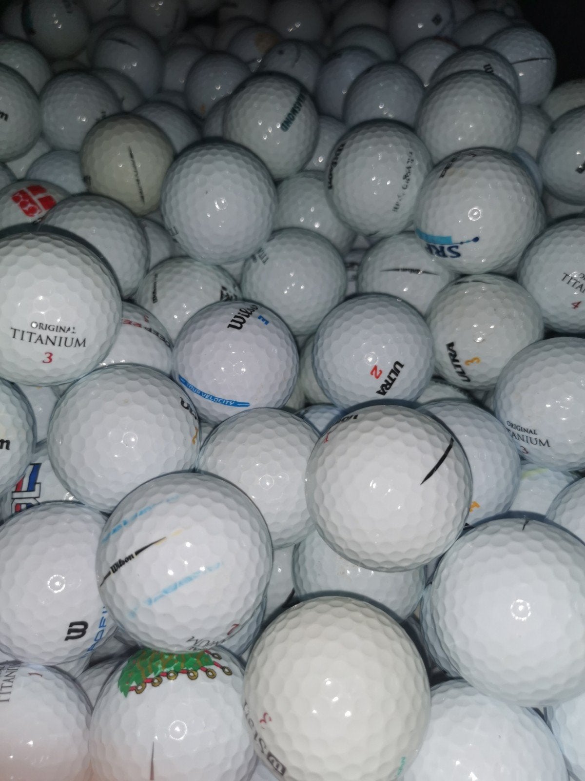 Wilson golfballen AAAA kwaliteit 100 stuks, Ophalen of Verzenden