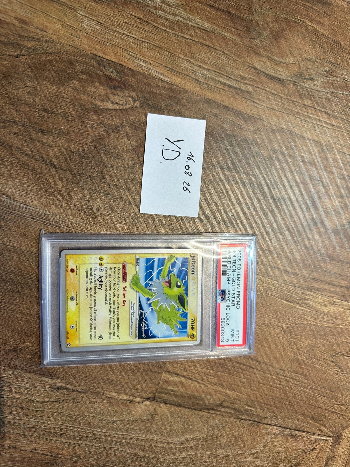 Goldstar jolteon psa 9 championship deck, Hobby & Loisirs créatifs, Jeux de cartes à collectionner | Pokémon, Enlèvement, Comme neuf