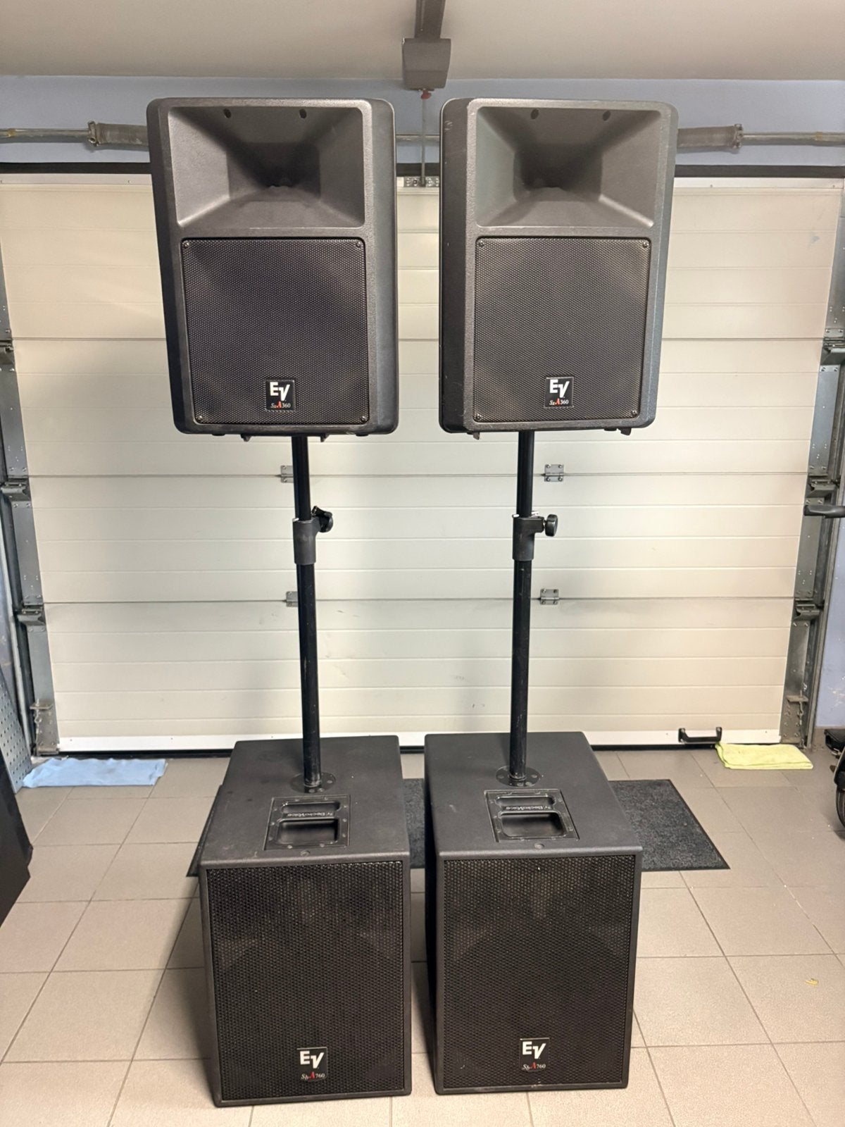 Electro Voice set, Audio, Tv en Foto, Luidsprekerboxen, Ophalen, Gebruikt, Speakerset