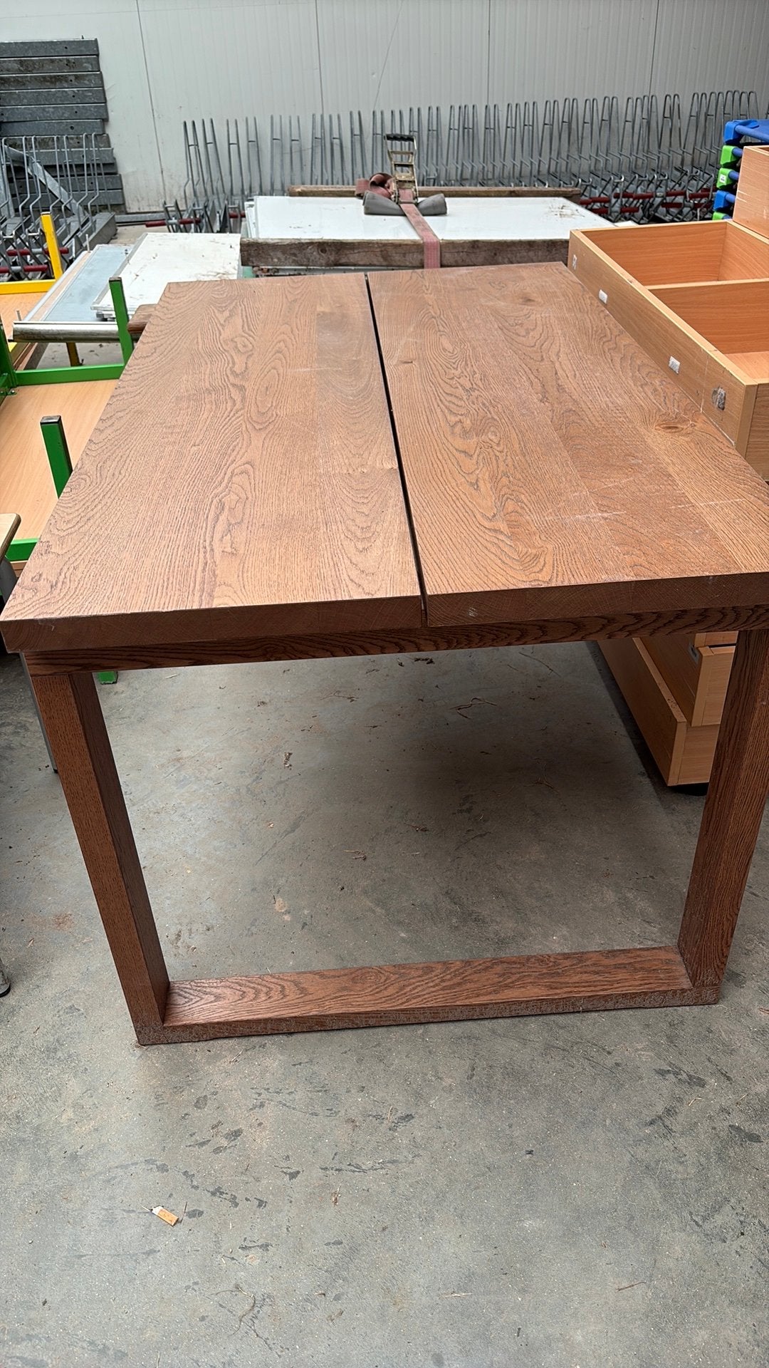 Bureau Ikea hout Morbylanga, Huis en Inrichting, Ophalen, Gebruikt, Scandinavisch, Hout