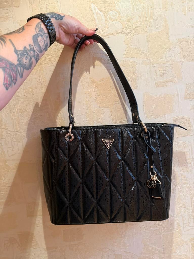 Sac à main Guess, Enlèvement ou Envoi, Neuf, Noir, Sac à main