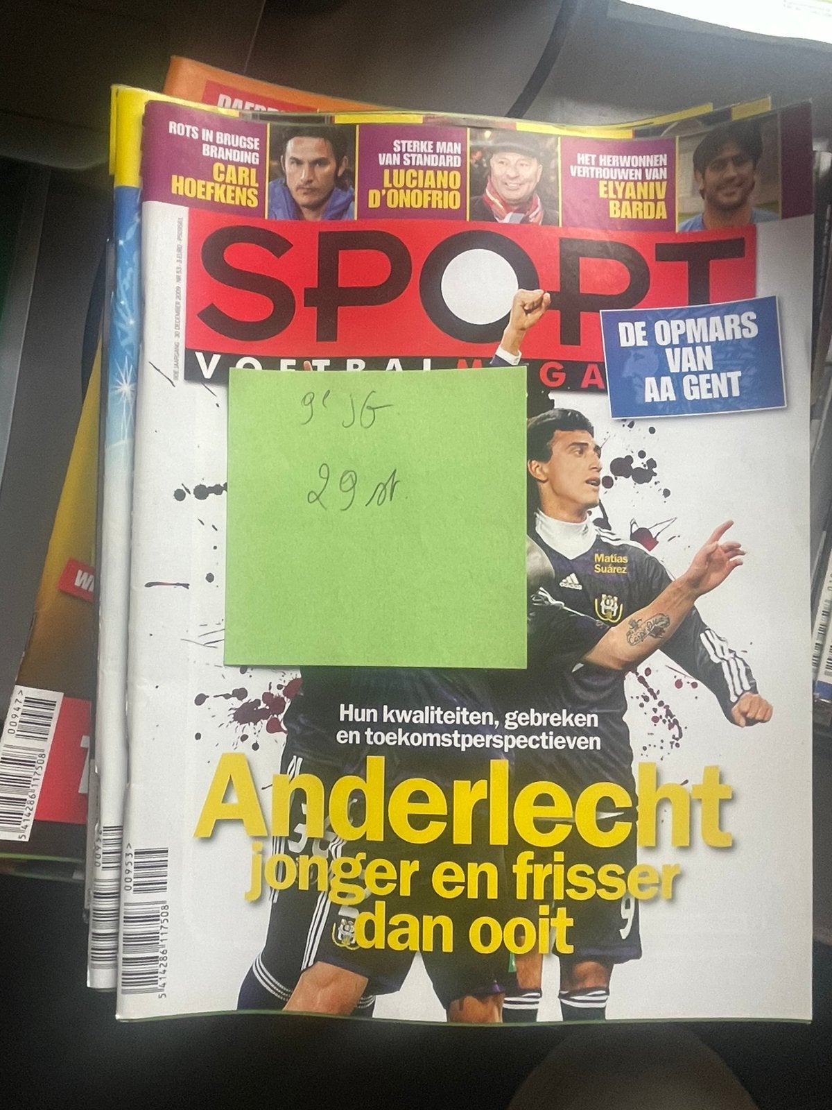 Sport voetbal magazine 2009, Ophalen, Zo goed als nieuw