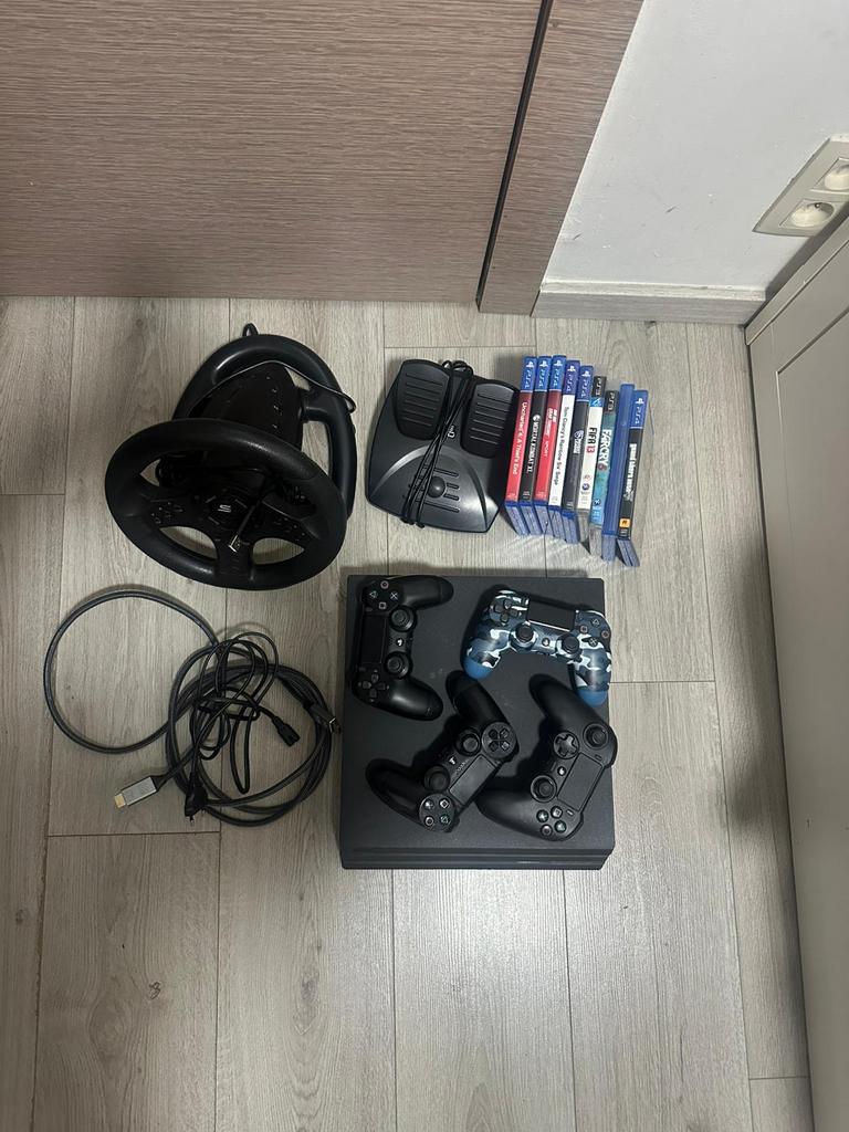 Psp4 complet avec manette + jeux, Consoles de jeu & Jeux vidéo, Consoles de jeu | Sony PlayStation 3, Enlèvement ou Envoi, Comme neuf