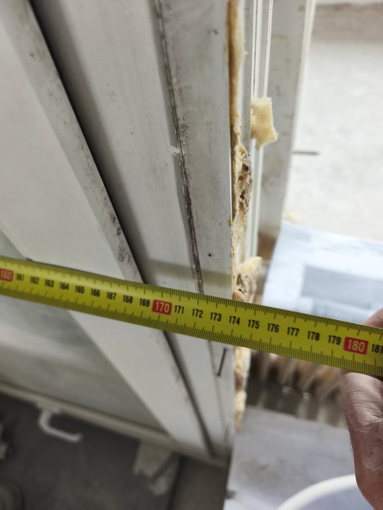 3 châssis en PVC déjà démontés – volets roulants offerts, Châssis de fenêtre, 75 à 150 cm, Synthétique, Enlèvement