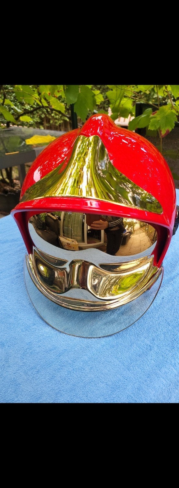 Gloednieuwe MSA Gallet F1 SF Brandweerhelm - Volledige Set m, Ophalen of Verzenden