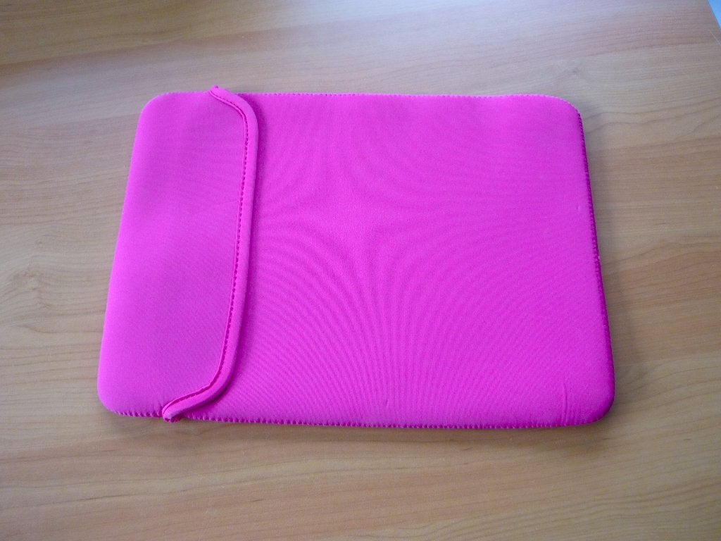 Fuchsia roze soepele laptop tablet sleeve cover tablethoes, Computers en Software, Tablet-hoezen, Ophalen of Verzenden