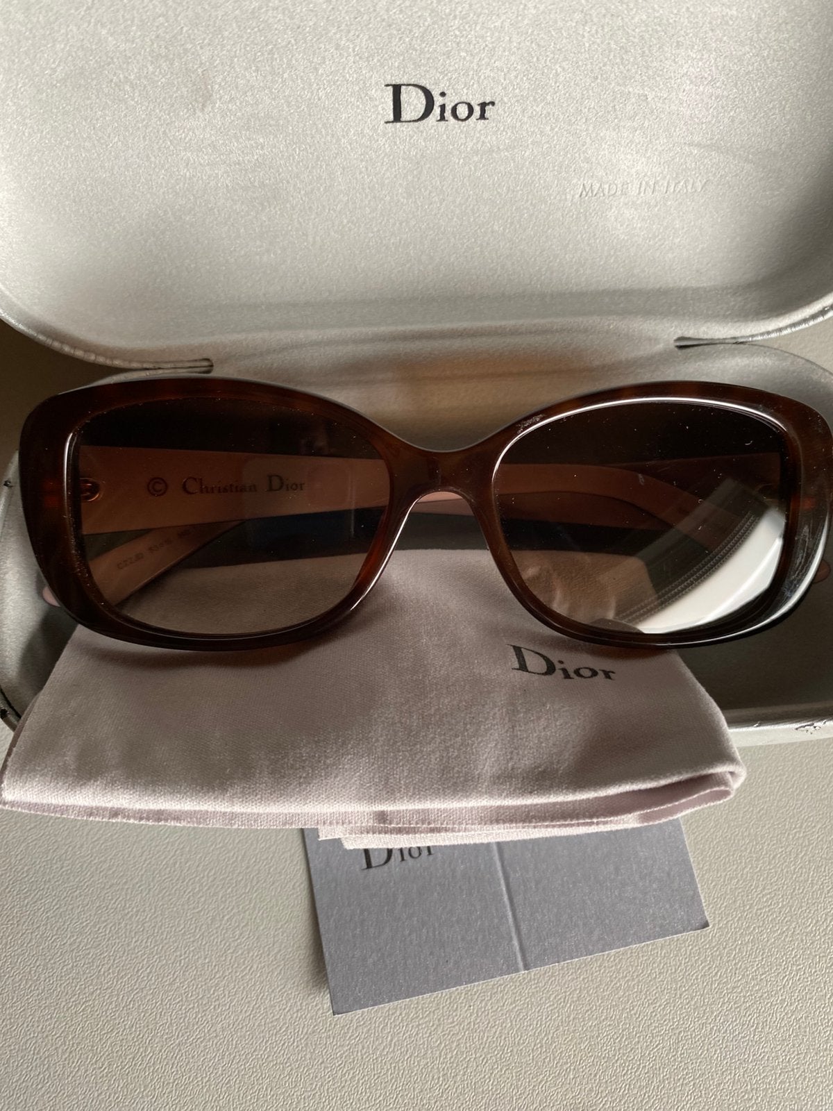 Zonnebril Dior, Handtassen en Accessoires, Zonnebrillen en Brillen | Dames, Ophalen, Zo goed als nieuw, Bril