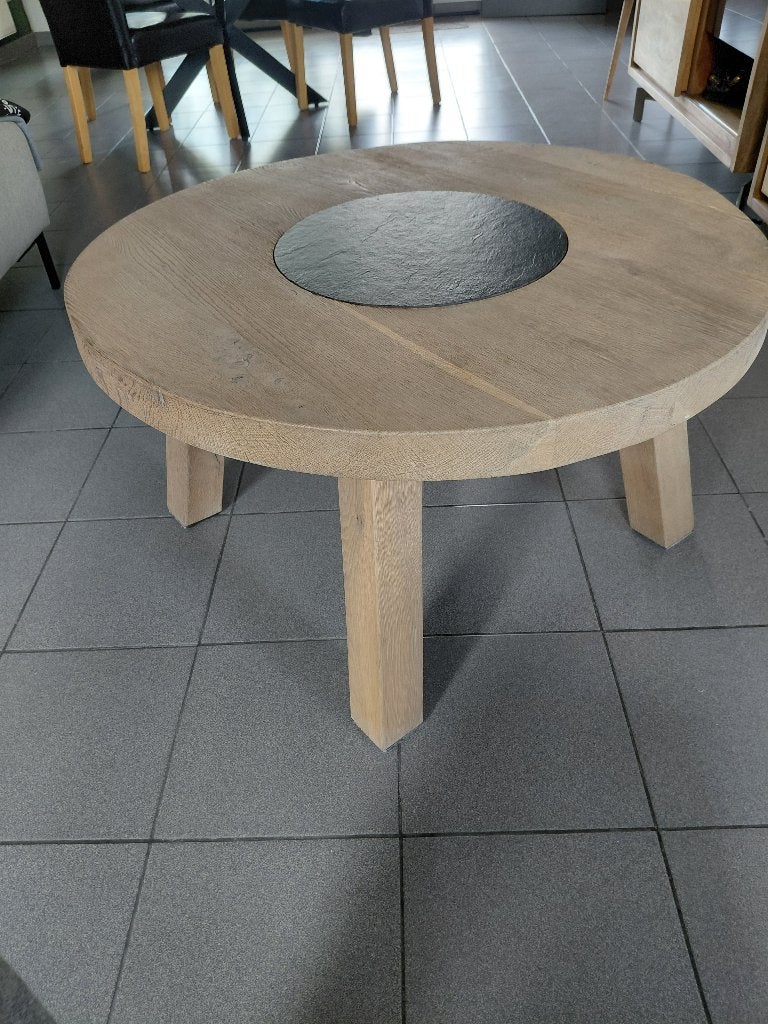 salontafel, Huis en Inrichting, Ophalen, Gebruikt, Rond, 50 tot 100 cm