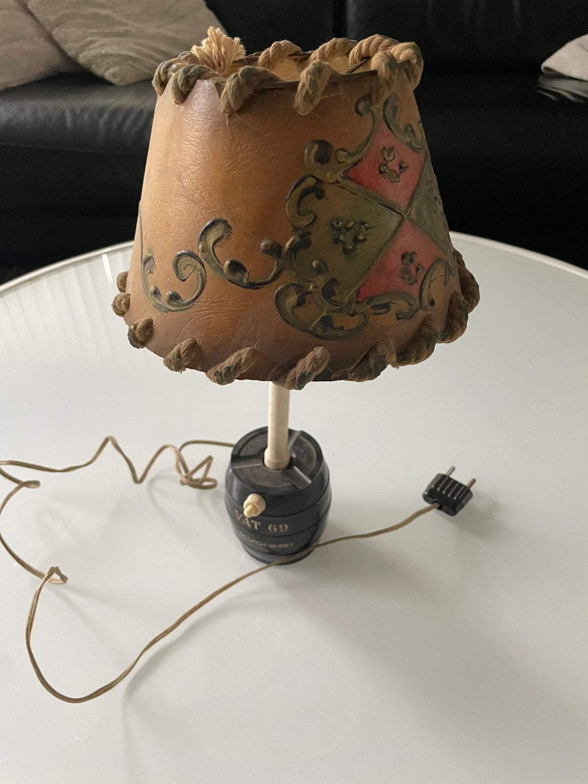 Vintage lamp reclame vat 69 whisky, Huis en Inrichting, Ophalen, Gebruikt, Vintage