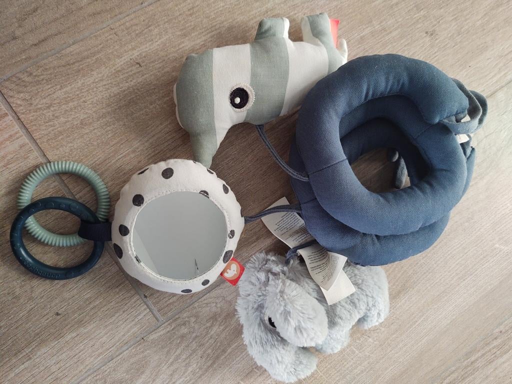 Done by Deer - activiteitenspiraal autostoel, Kinderen en Baby's, Ophalen of Verzenden, Gebruikt