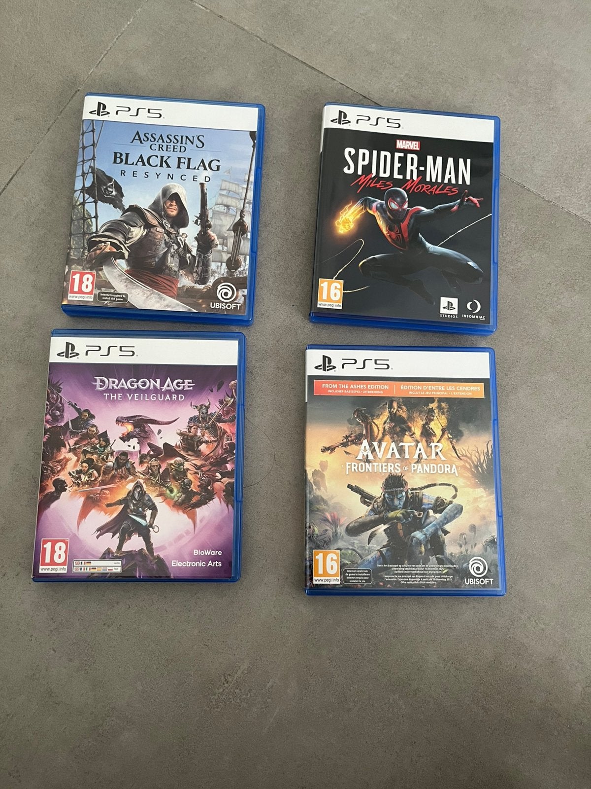 Verschillende ps5 spellen, Ophalen of Verzenden, Zo goed als nieuw