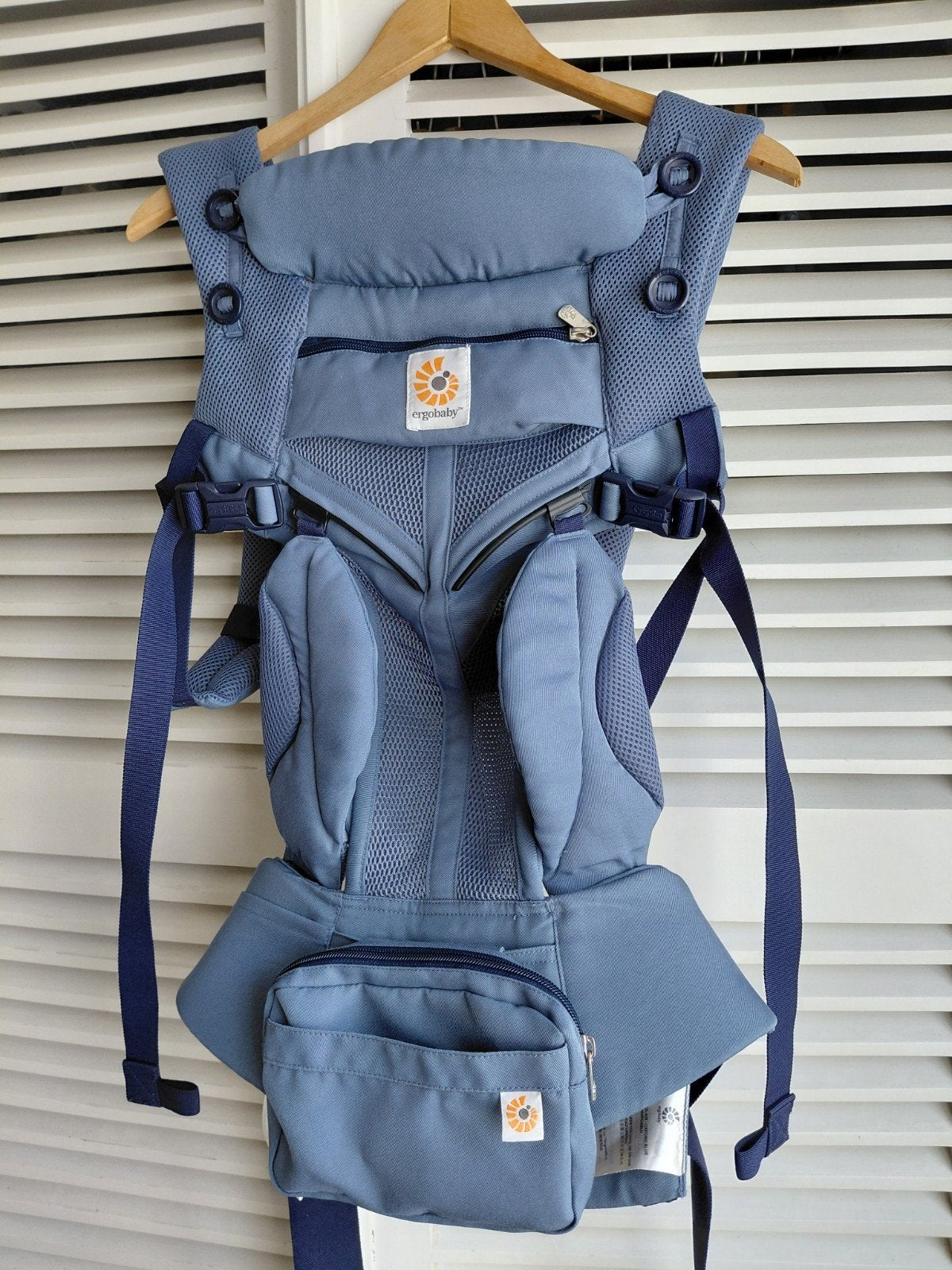 Porte-bébé Ergobaby Omni 360 Cool Air + protection teething, Enfants & Bébés, Enlèvement, Porte-bébé