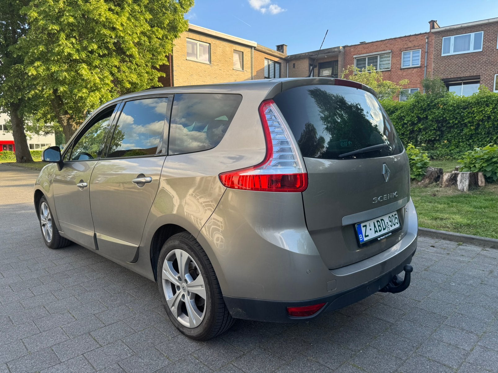 RENAULT GRAND SCENIC 1.9 DCi / 5 PLACES/ TOIT OUVRANT/EURO 5, Autos, Renault, Achat, Entreprise, Beige, 5 portes