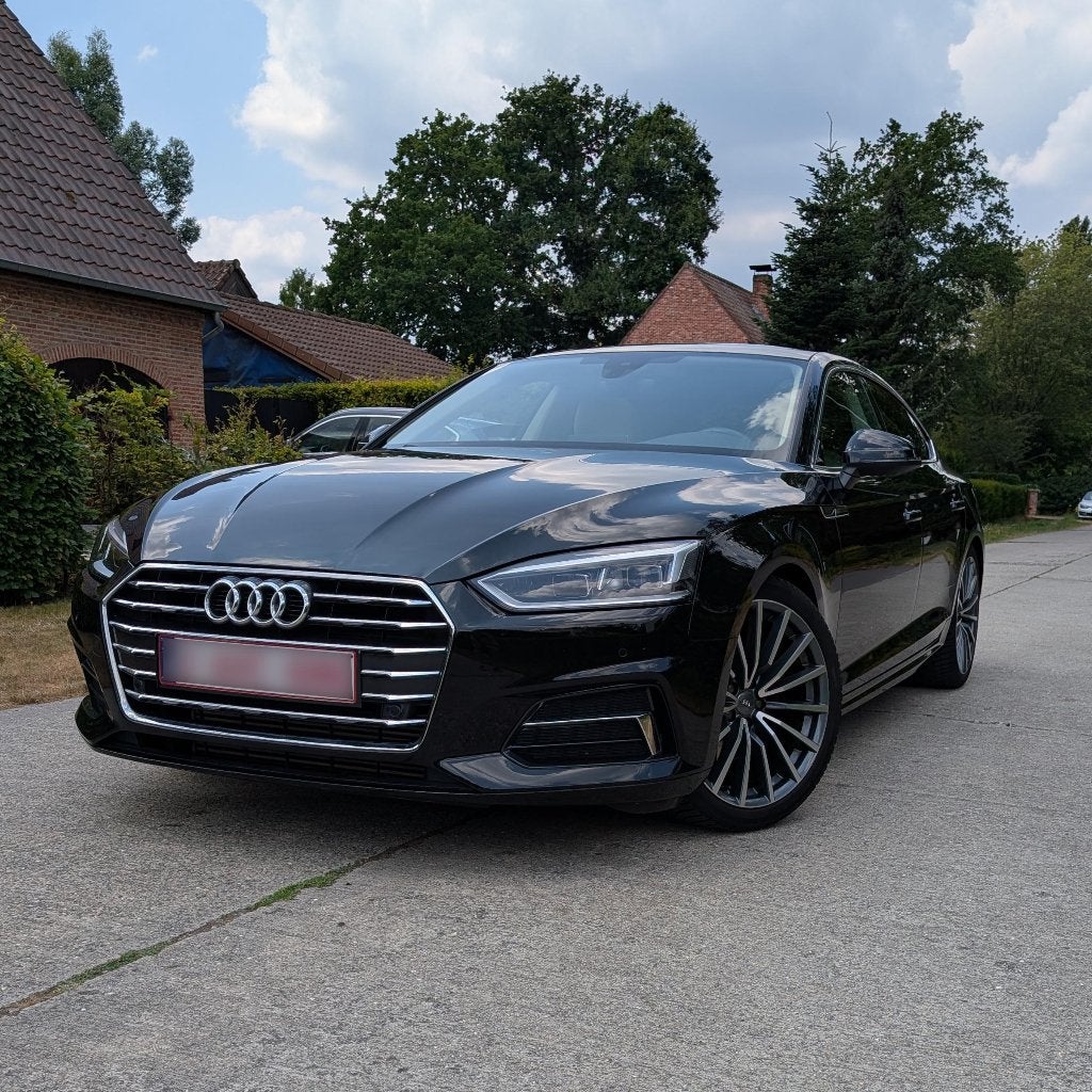 Audi A5 Sportback, Auto's, 1984 cc, Zwart, 5 deurs, Particulier
