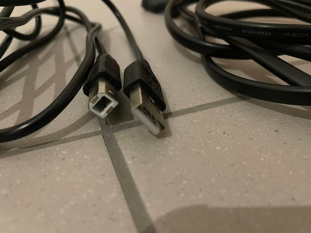 Printer kabels, Computers en Software, Pc- en Netwerkkabels, Ophalen of Verzenden, Zo goed als nieuw
