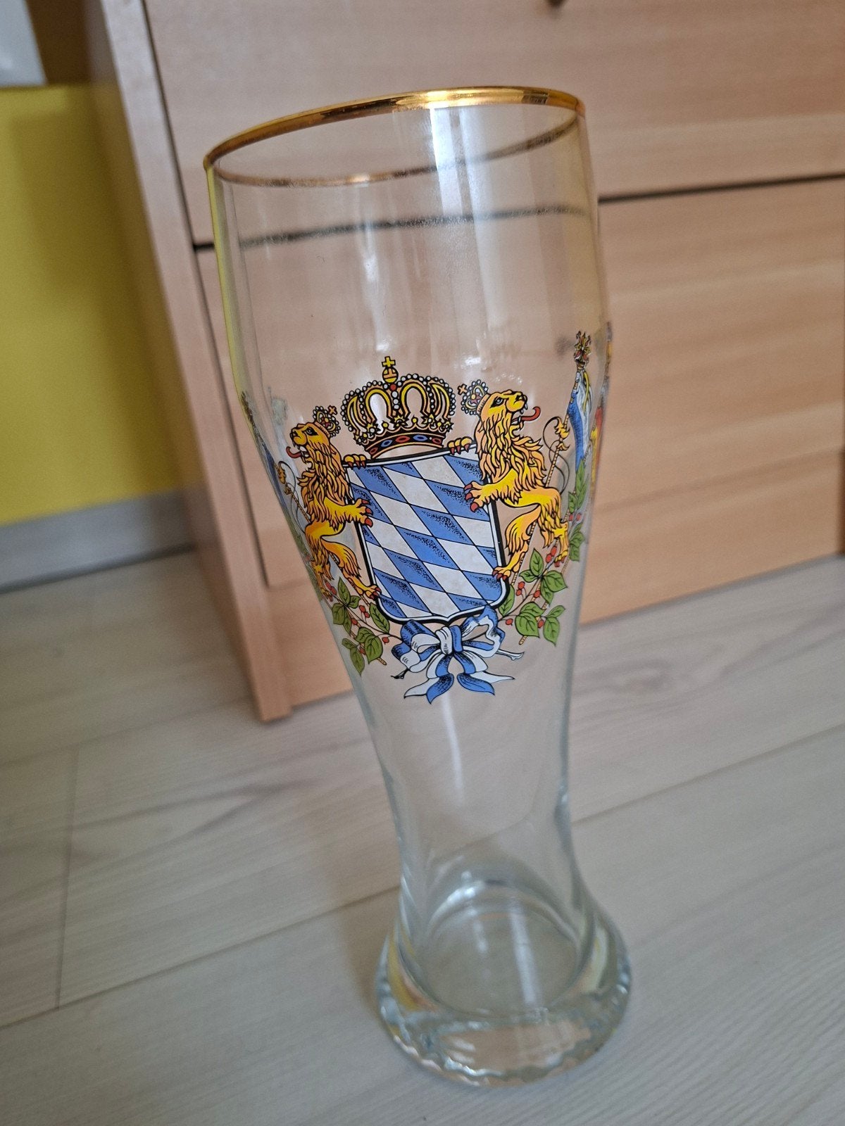 5 Duitse bierglazen, Verzamelen, Ophalen of Verzenden, Zo goed als nieuw, Bierglas