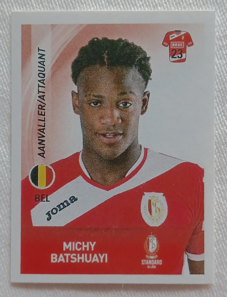Autocollant Michy Batshuayi - Pro League 2019-2020, Enlèvement ou Envoi, Comme neuf, Autocollant