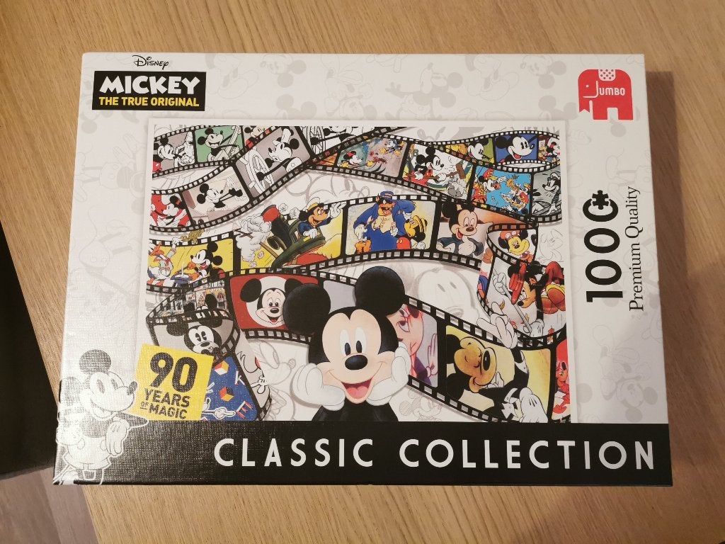 Mickey the Original classic Collection puzzel, Ophalen of Verzenden, 500 t/m 1500 stukjes, Zo goed als nieuw, Legpuzzel