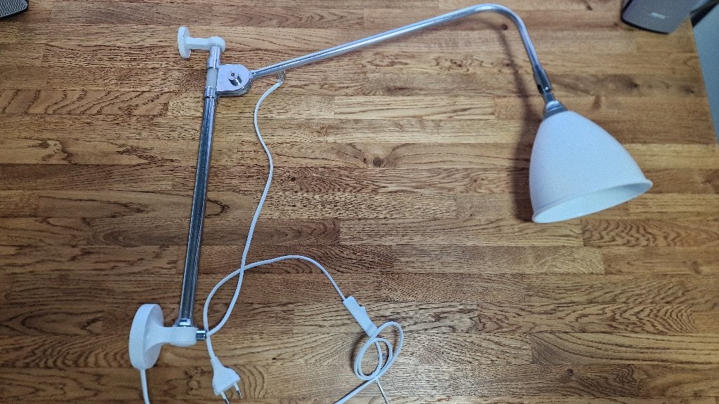 Bauhaus wandlamp / bureaulamp BL5, Enlèvement ou Envoi, Utilisé, Métal, Bauhaus