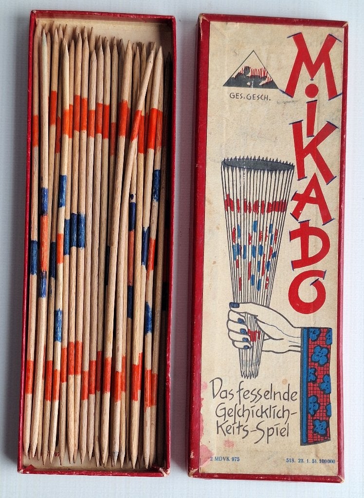 ancien jeu de Mikado, Collections, Enlèvement ou Envoi, Utilisé