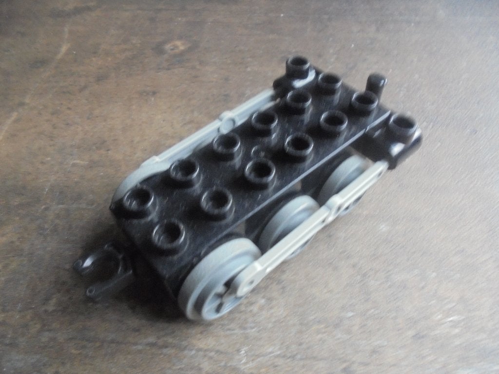 Lego Duplo Train Steam Engine with Drive Rod (zie foto's), Enlèvement ou Envoi, Utilisé, Briques en vrac, Duplo