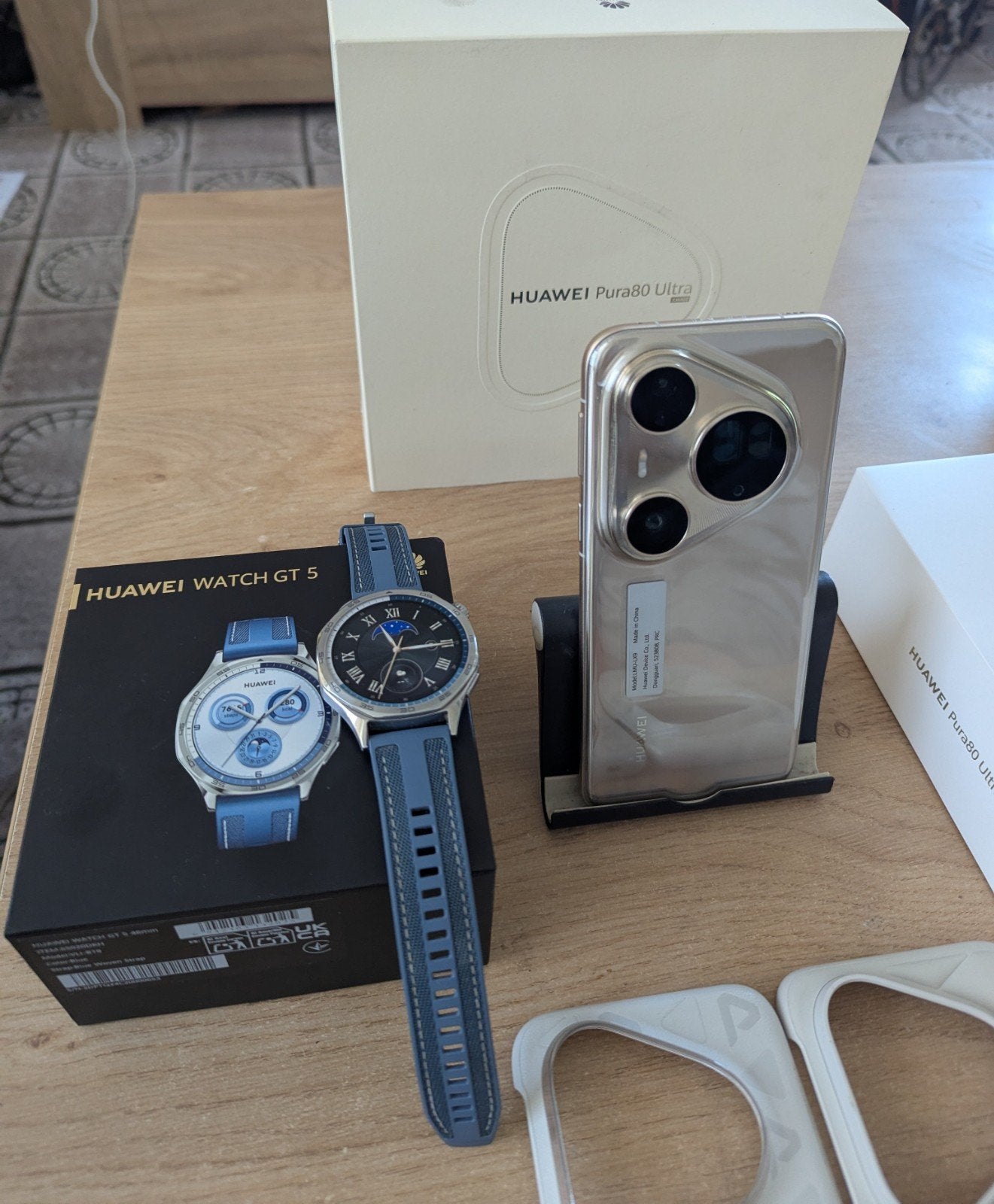 Huawei Pura 80 Ultra + Huawei Watch GT 5 46 mm Combo Exchang, Ophalen