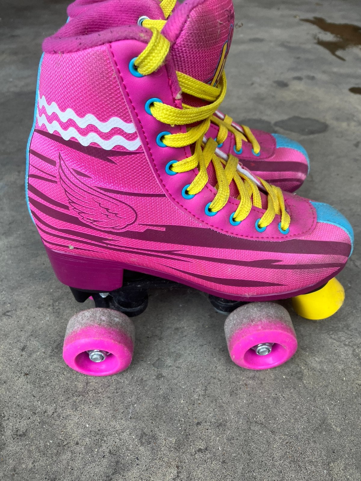 Rolschaatsen merk Roces Disney uitvoering maat 34/35, Ophalen, Gebruikt, Kinderen