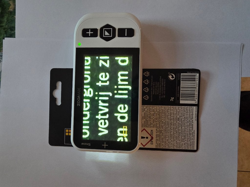 Loupe electronique, Ophalen of Verzenden, Zo goed als nieuw, Vergrootglas of Loep